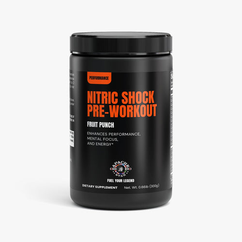 Apache Star Nitric Shock Pre-Workout – Fruit Punch (300g) – front product view
