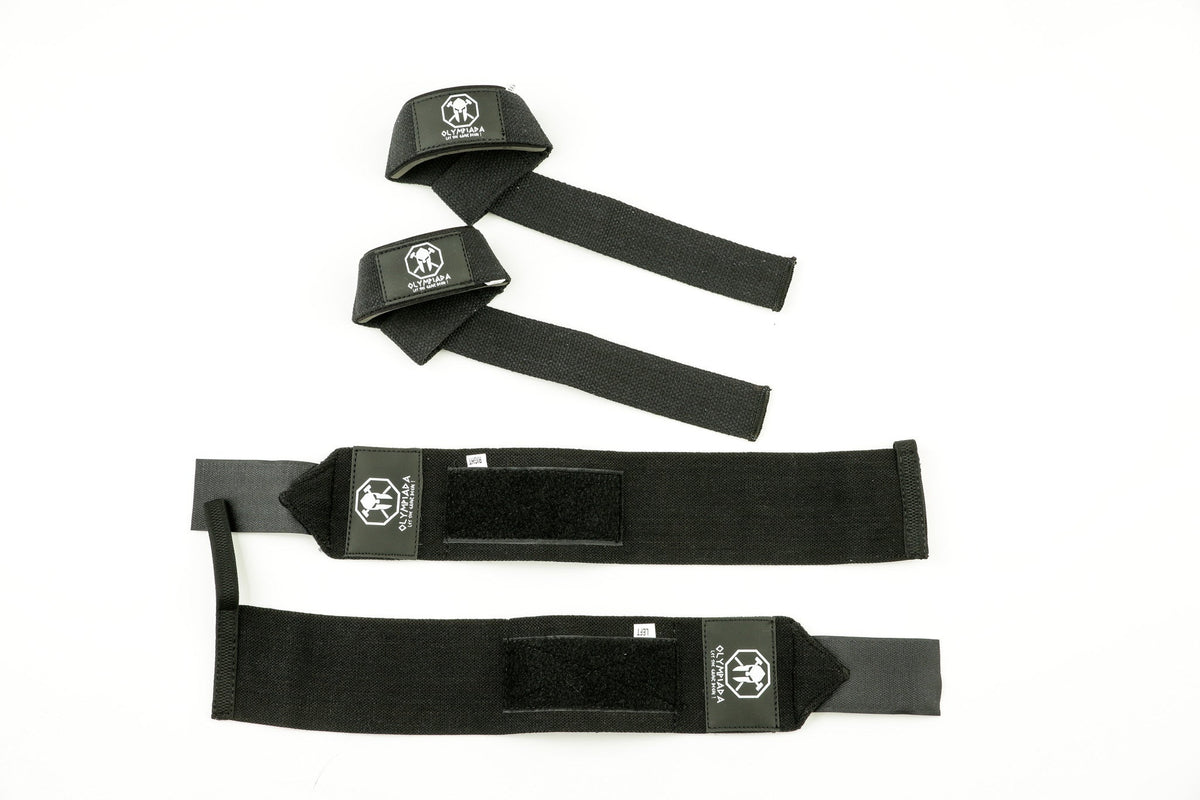 Olympiada Starter Pack – Wrist Wraps + Lifting Straps – alternate view 3