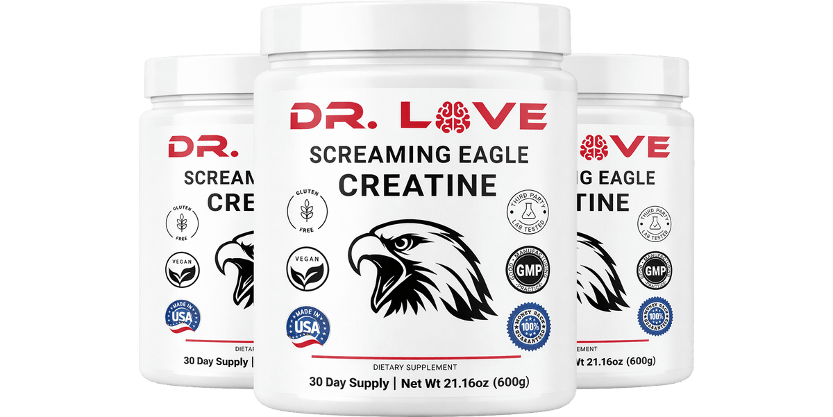Dr. Love's Creatine Monohydrate (600g) – alternate view 2