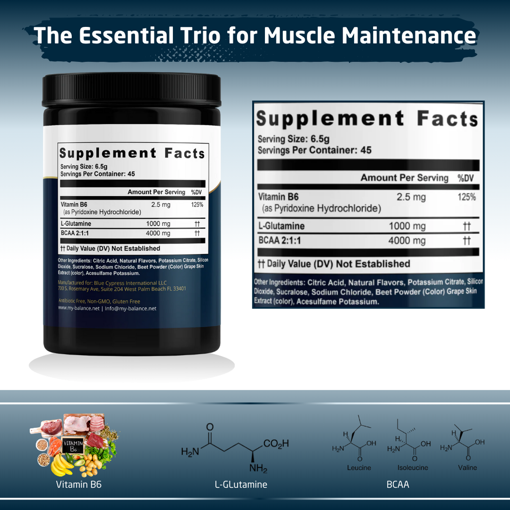 My Balance BCAA - Branched Chain Amino Acids | Watermelon Flavor – alternate view 4