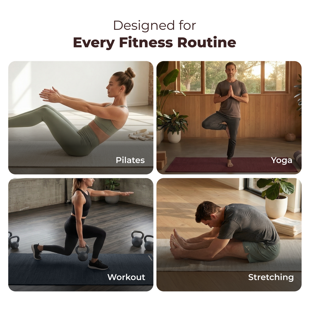 Live Well 360 The Yogi Organic Cotton Yoga Mat – alternate view 17