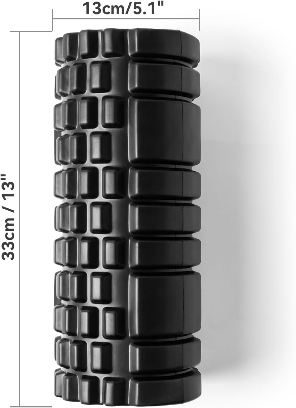 Personal Hour Textured EVA Foam Roller for Yoga & Pilates (13") – alternate view 2