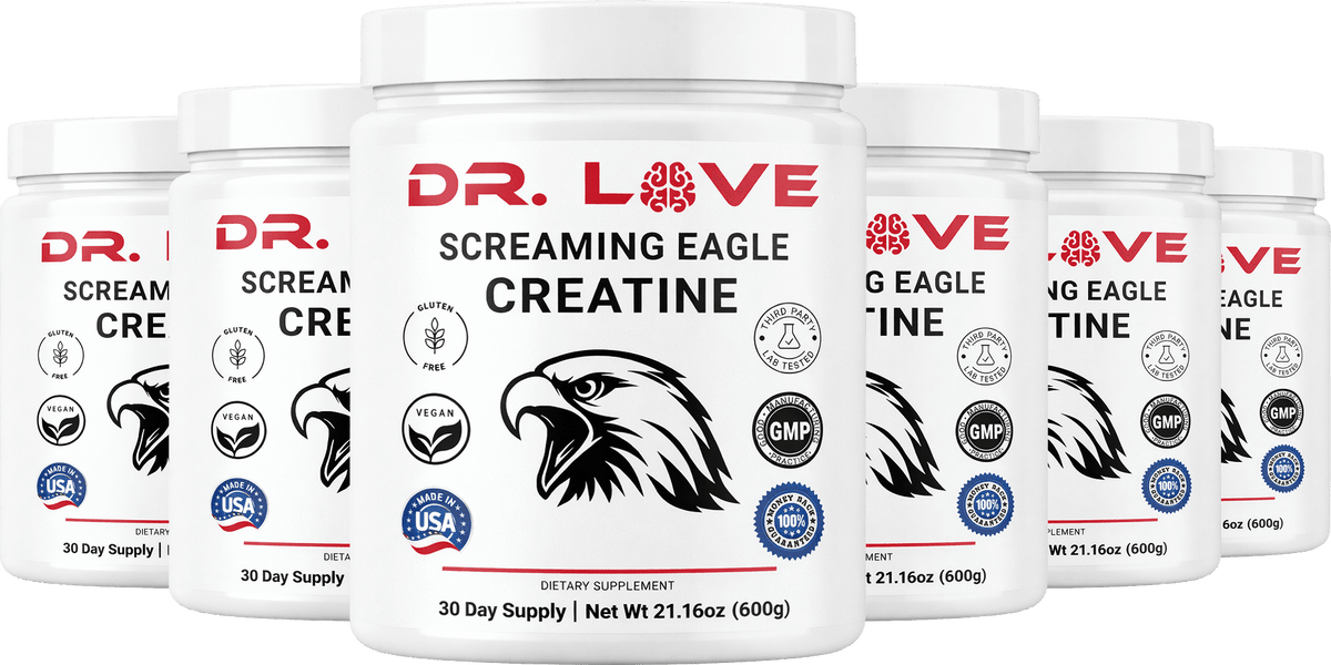 Dr. Love's Creatine Monohydrate (600g) – alternate view 3