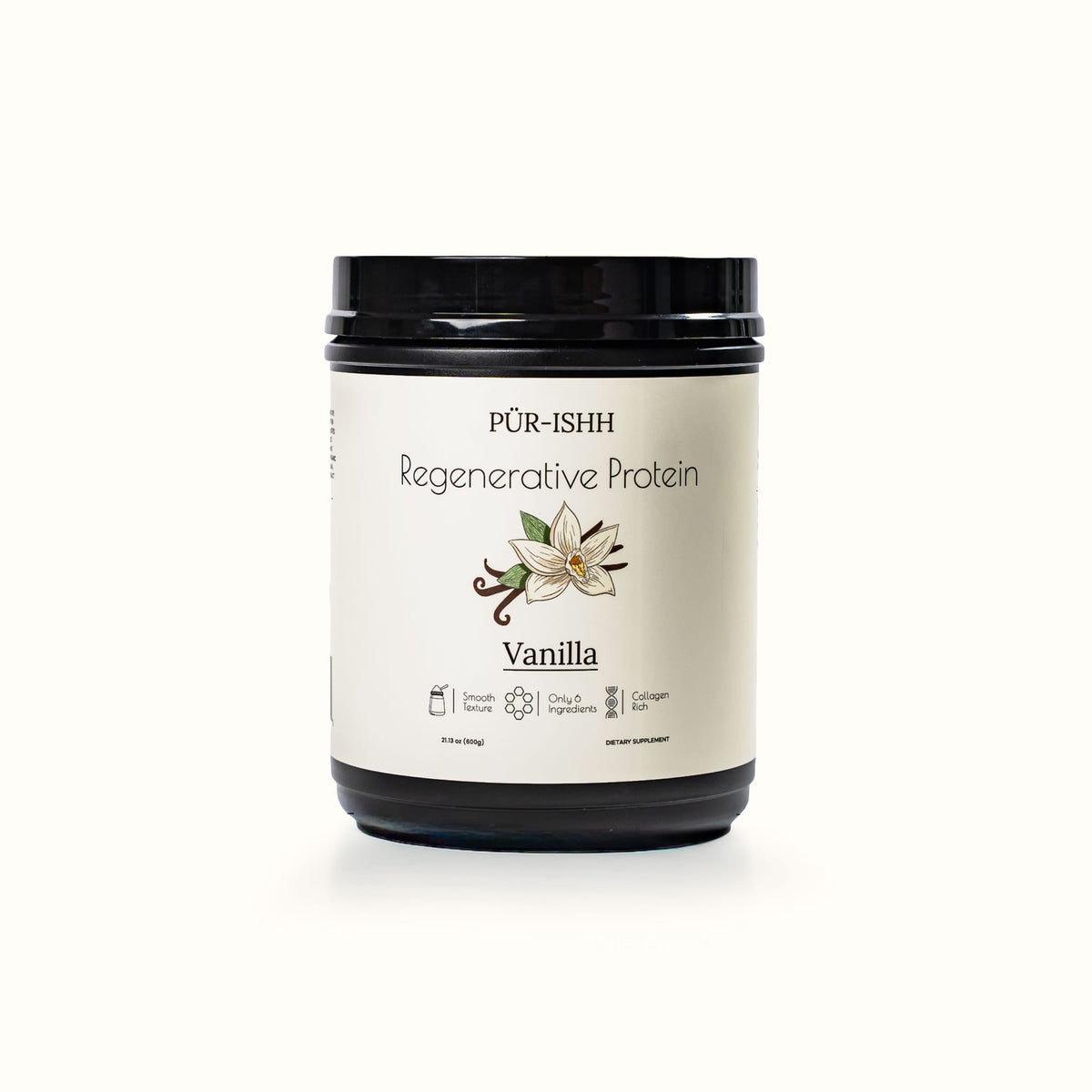 PÜR-ISHH Grass-Fed Whey + Collagen Protein Powder – alternate view 2