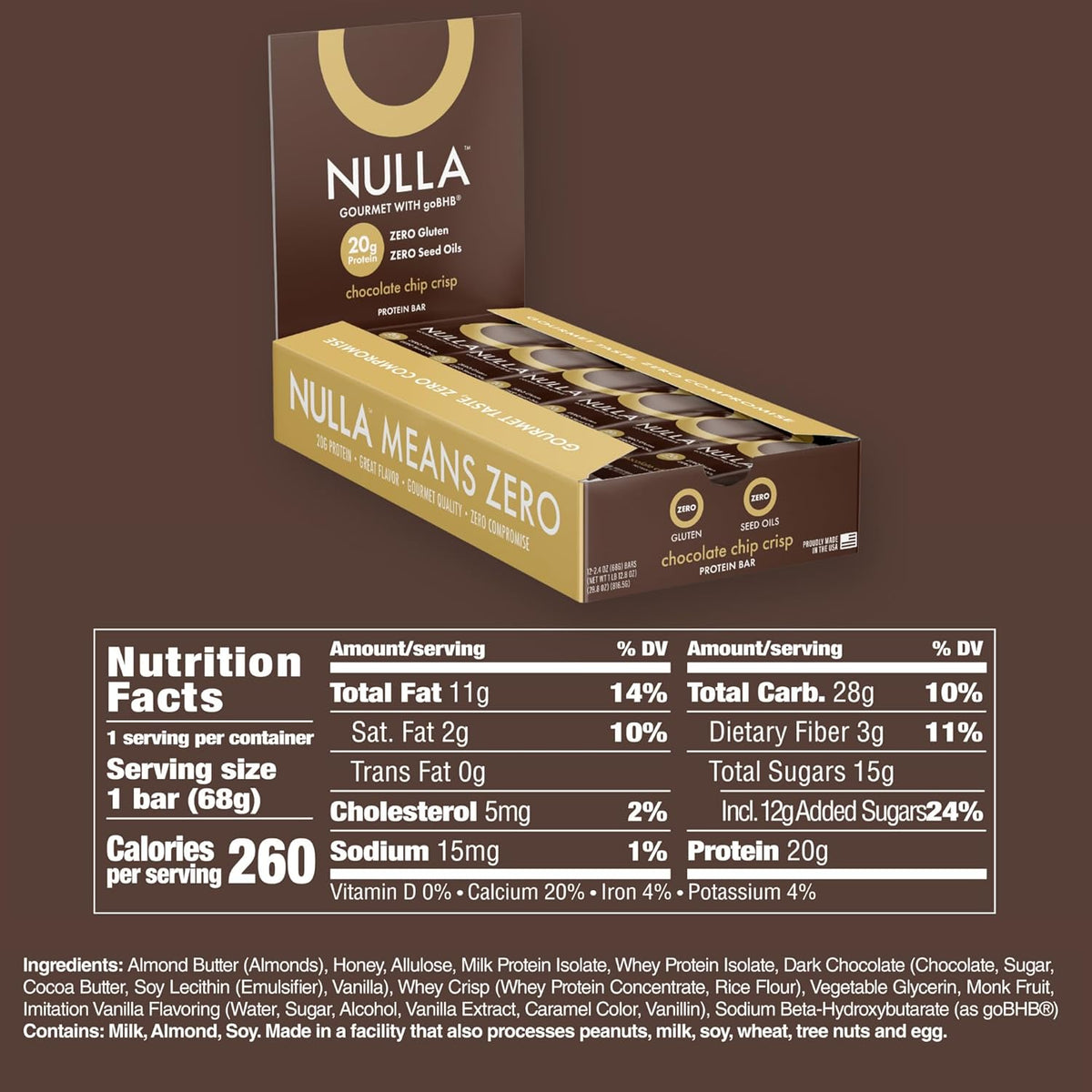 CleanForm Nutrition Nulla Gourmet with goBHB® – alternate view 3
