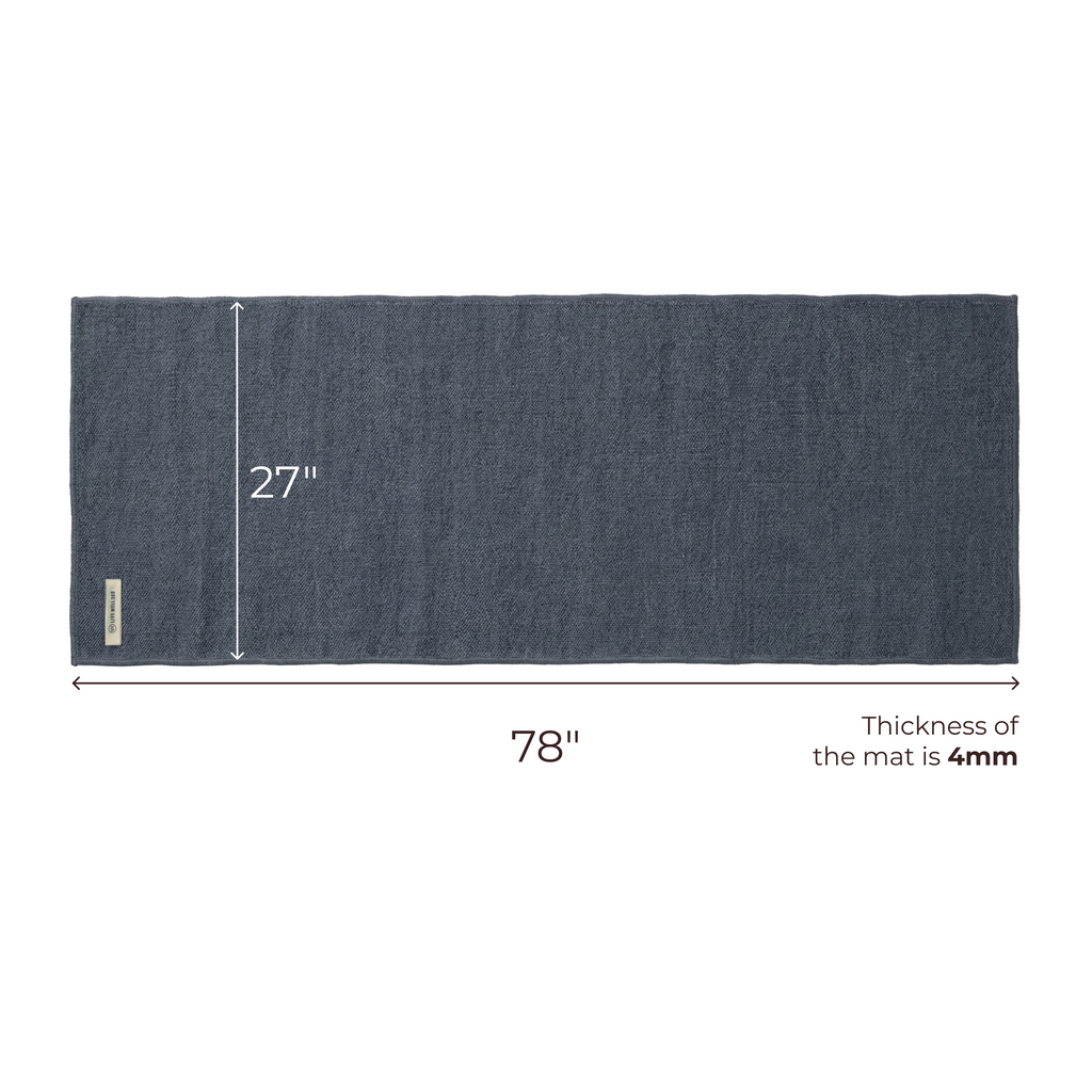 Live Well 360 The Yogi Organic Cotton Yoga Mat – alternate view 12