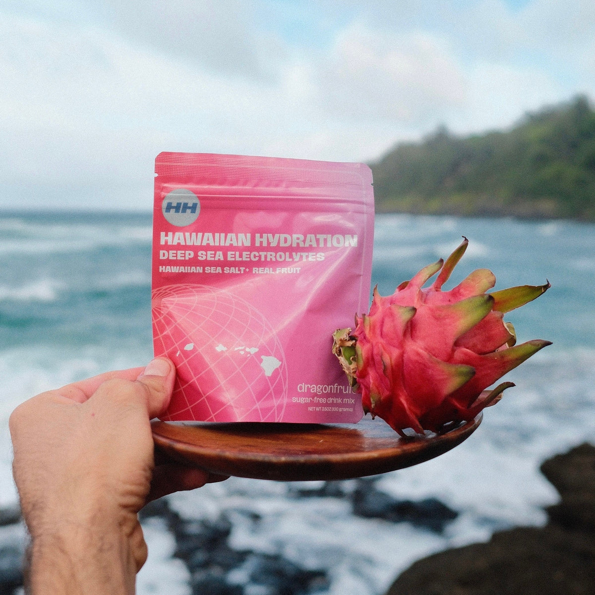 Hawaiian Health Co. Dragonfruit Electrolytes – front product view
