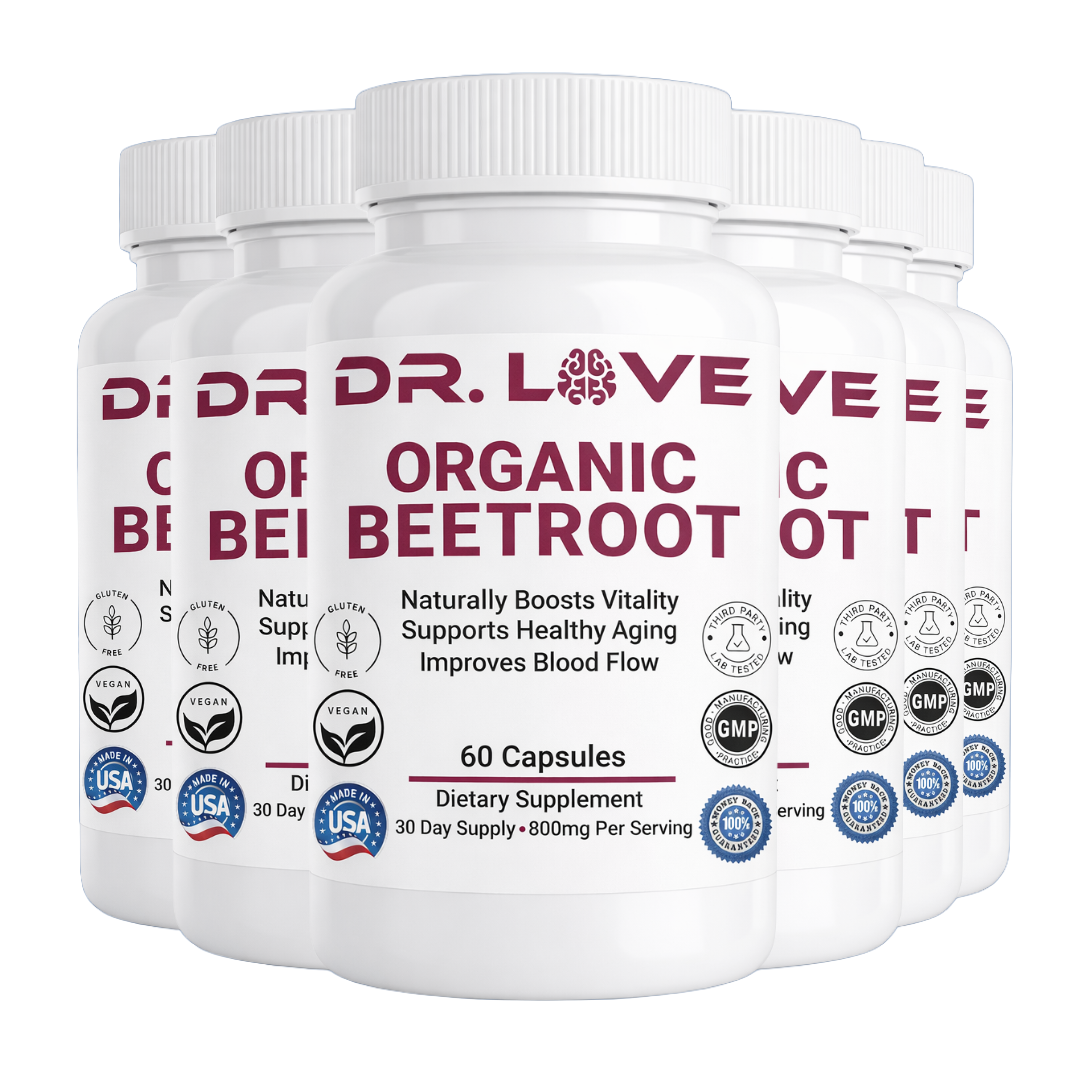 Dr. Love's Organic Beetroot - 1300mg – alternate view 3