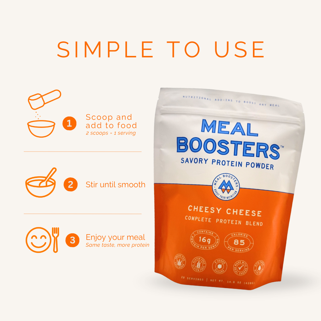Meal Boosters Cheesy Cheese Collagen Protein – alternate view 3