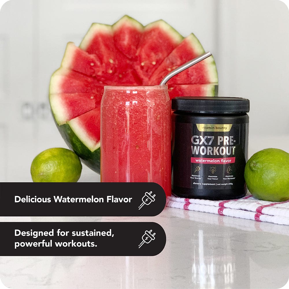 Vitamin Bounty GX7 Pre-Workout - Watermelon – alternate view 4