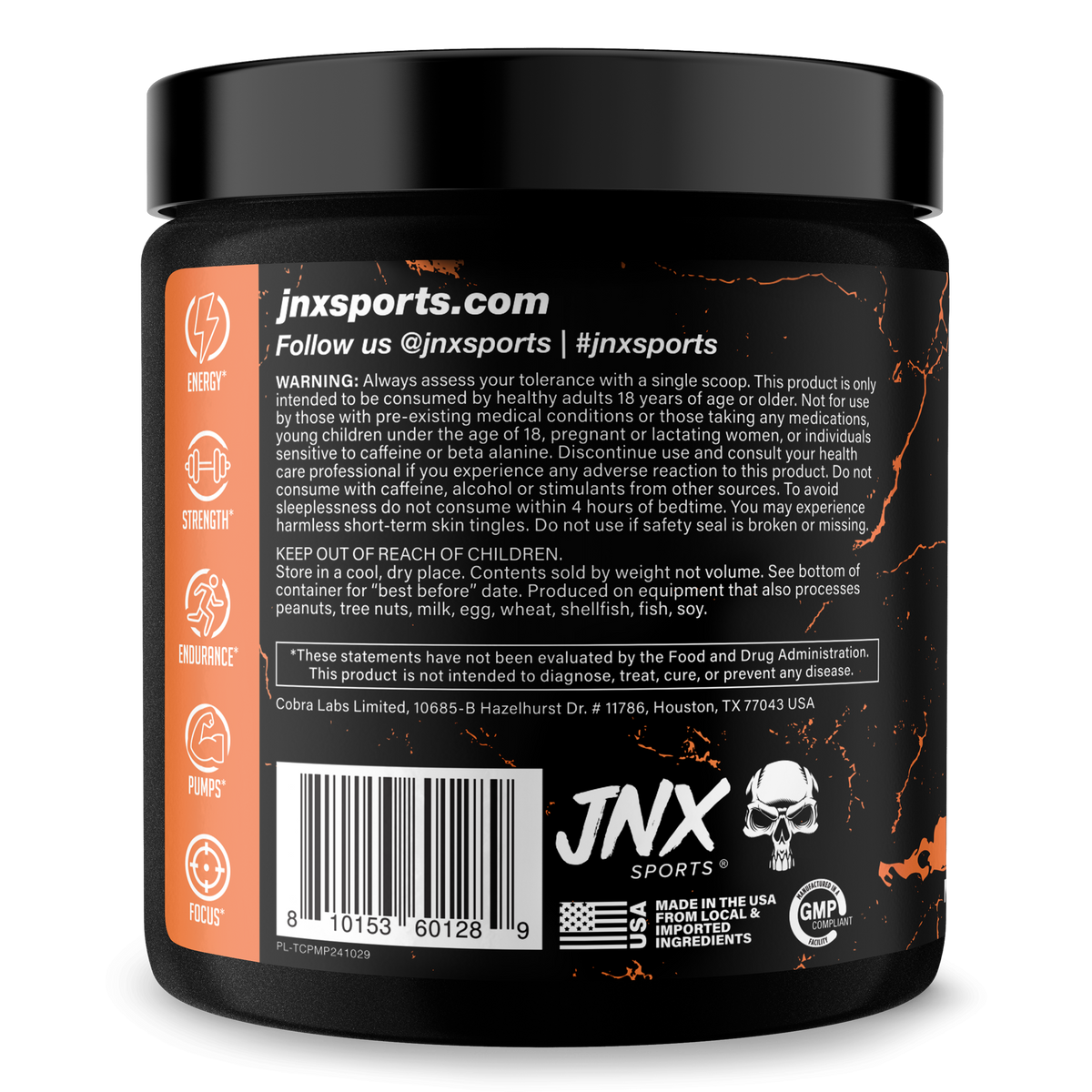 JNX Sports The Curse! Pre-Workout – alternate view 6