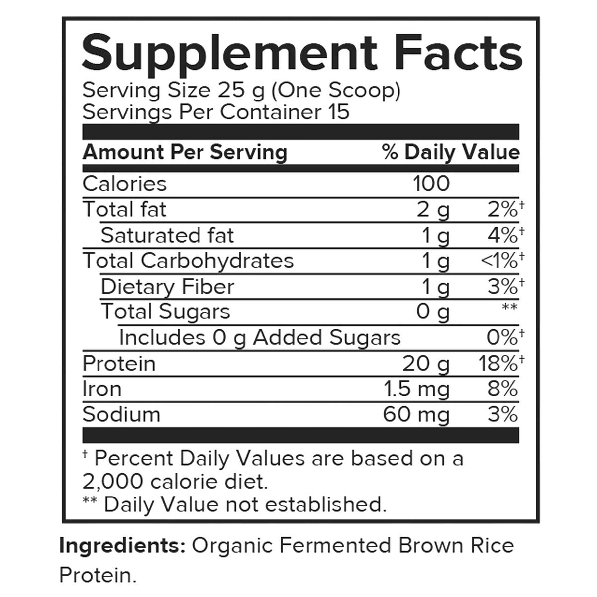 Portions Master Plant Protein Unflavored – alternate view 5