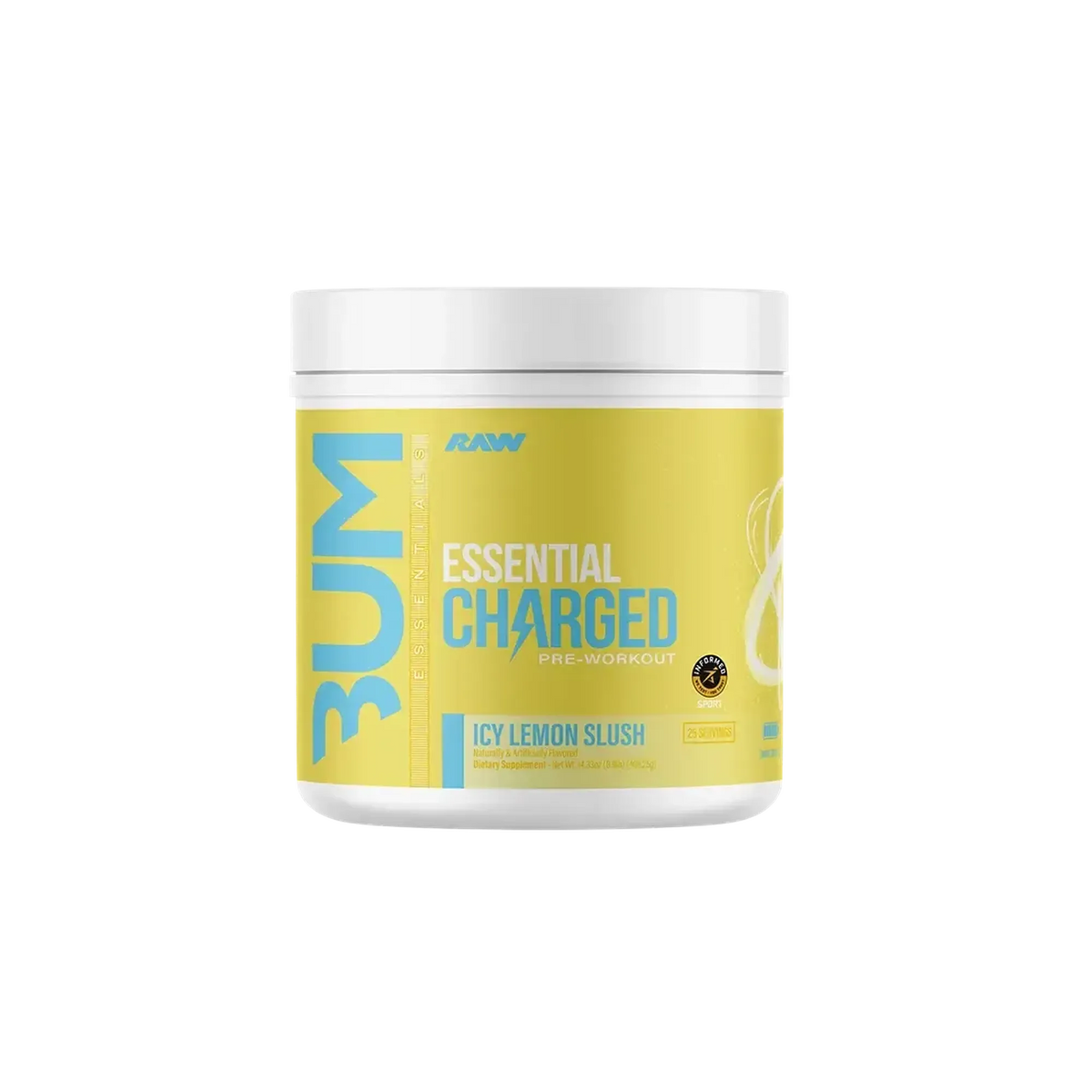 Raw Nutrition CBUM Essential Charged Pre-Workout – alternate view 3
