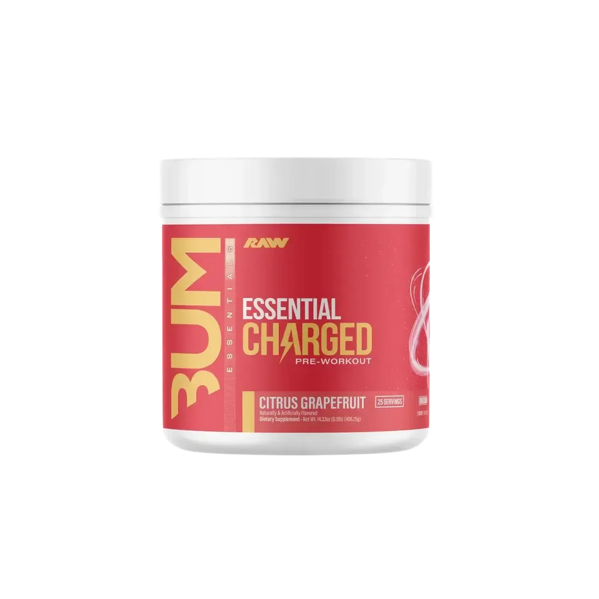 Raw Nutrition CBUM Essential Charged Pre-Workout – alternate view 4