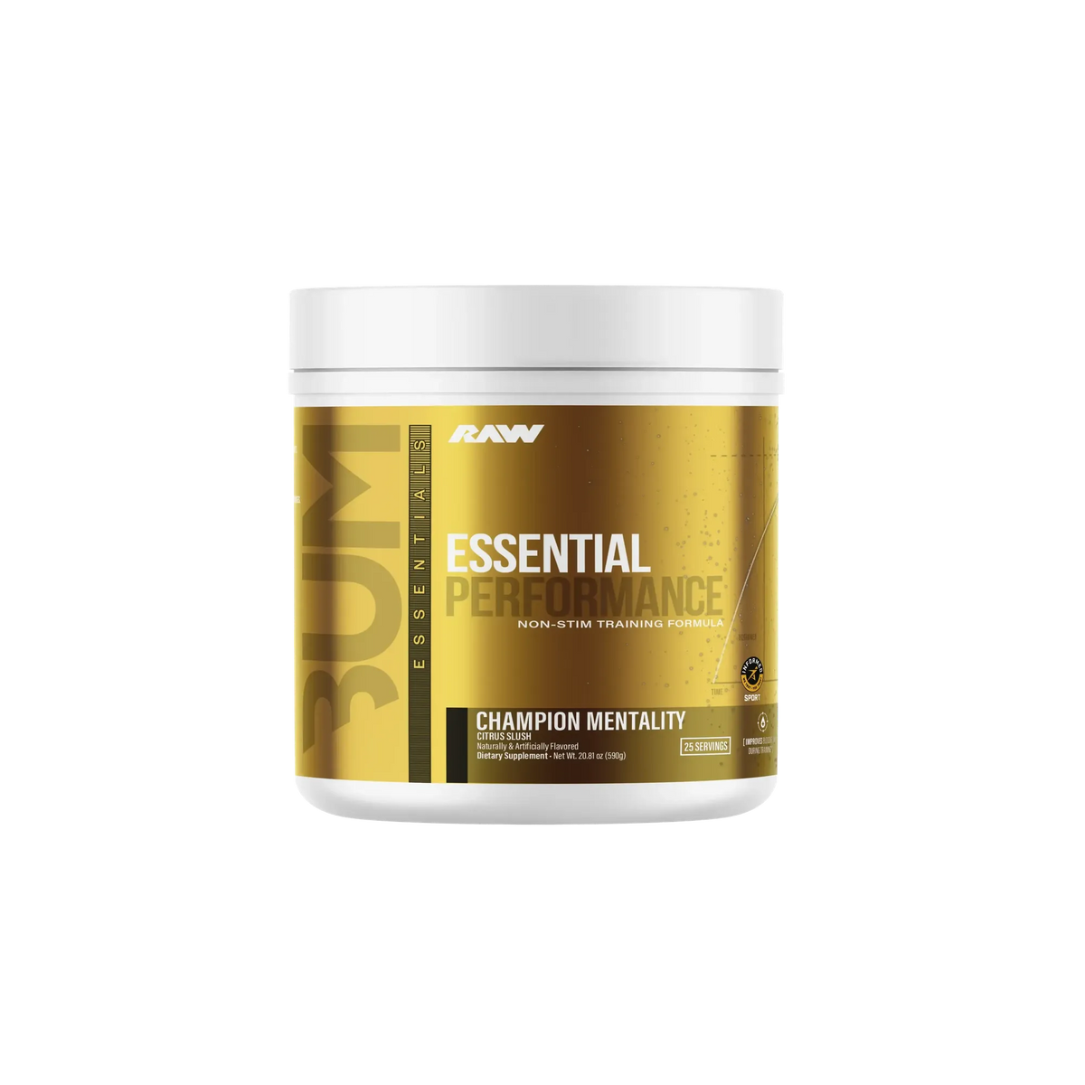 Raw Nutrition CBUM Essential Performance Pre-Workout – front product view