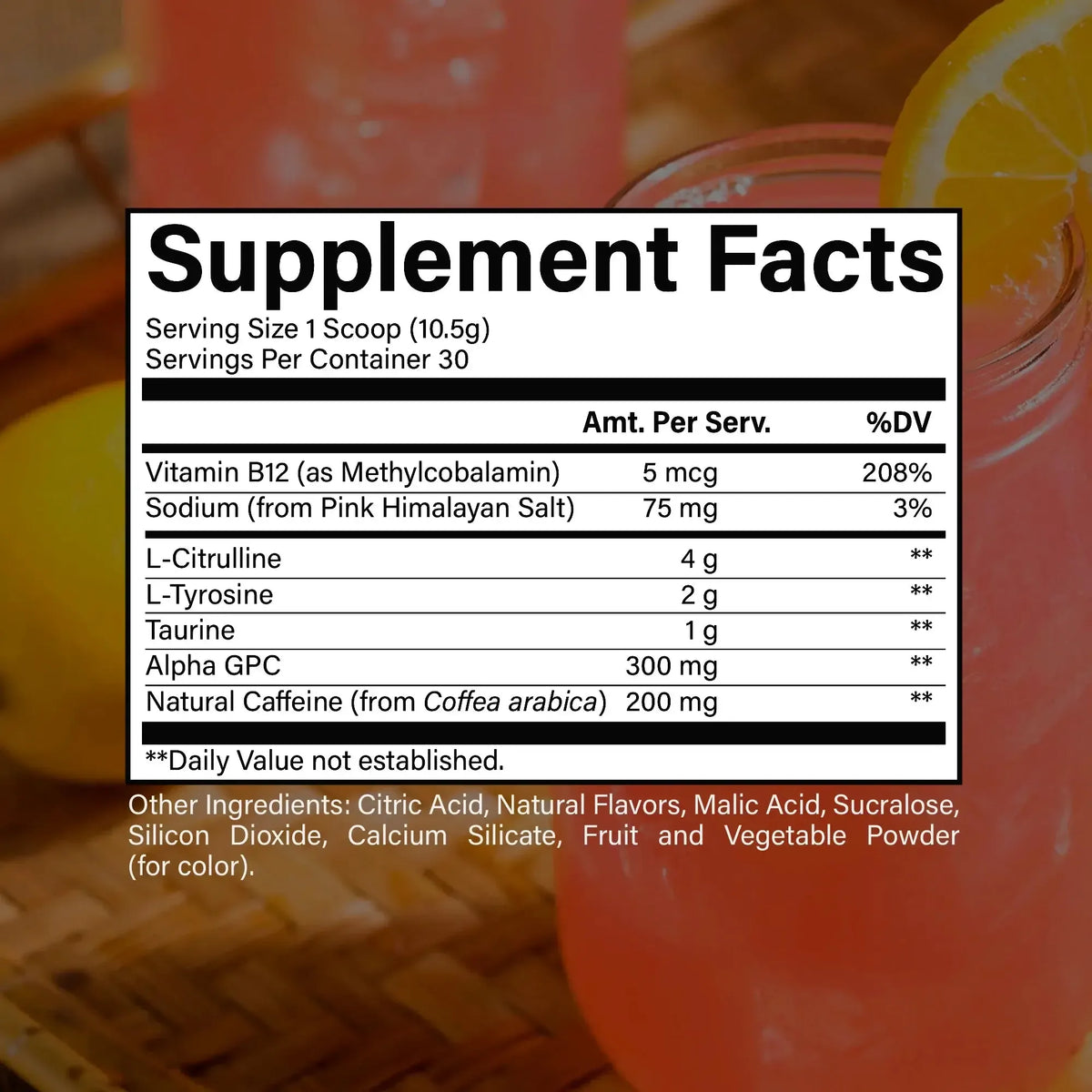 Raw Nutrition CBUM Essential Tingle-Free Pre-Workout – alternate view 2