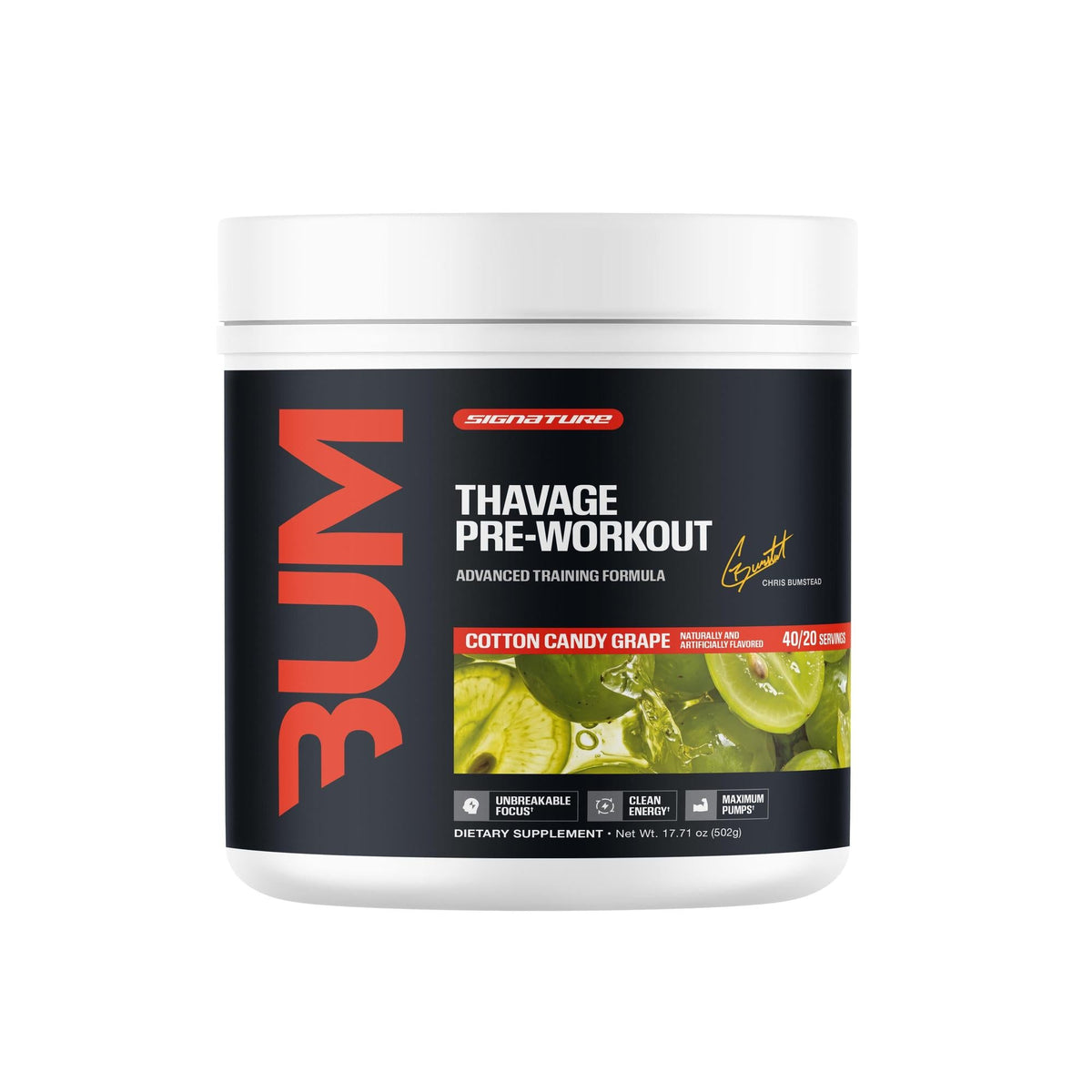 Raw Nutrition CBUM Series Thavage Pre-Workout – alternate view 18