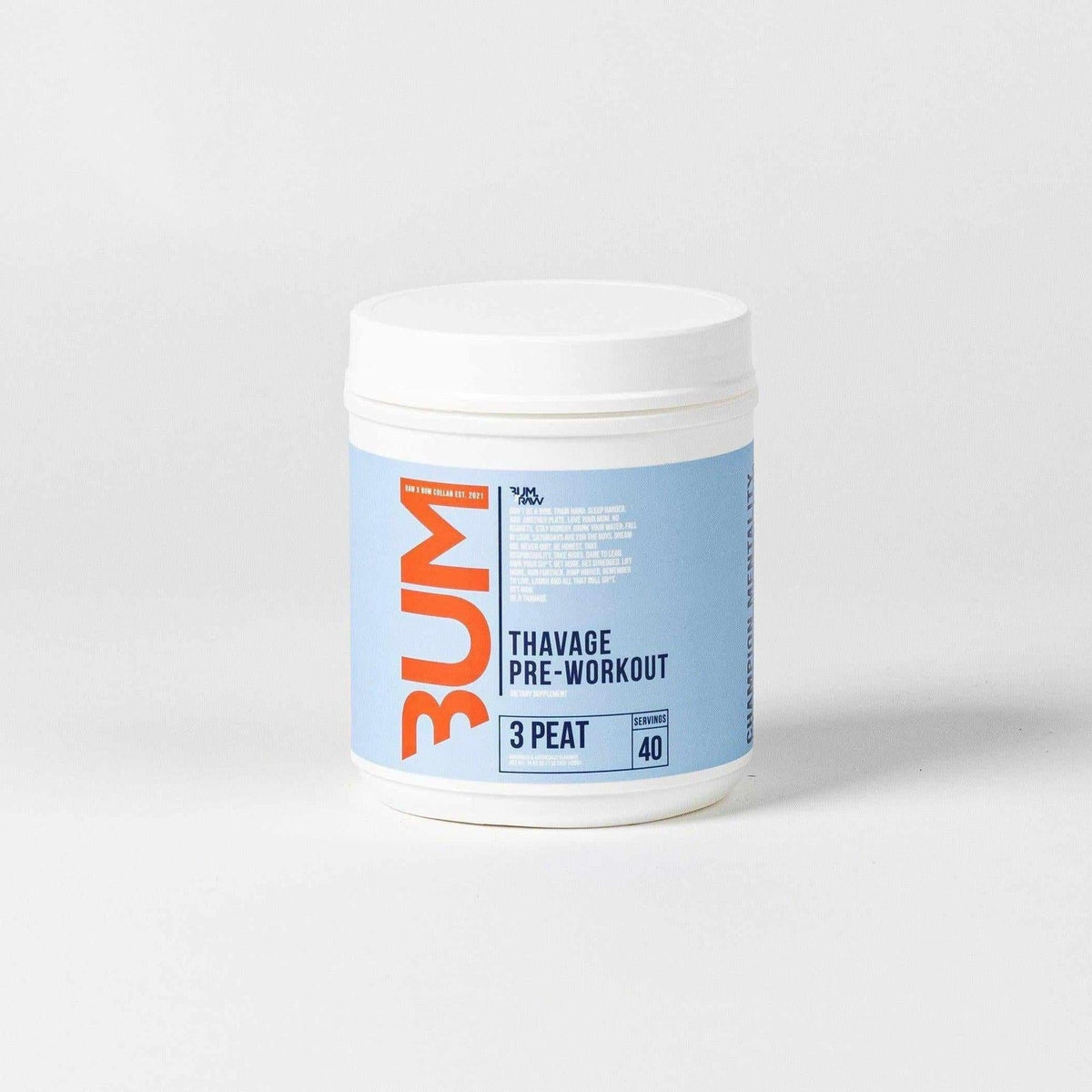 Raw Nutrition CBUM Series Thavage Pre-Workout – alternate view 8