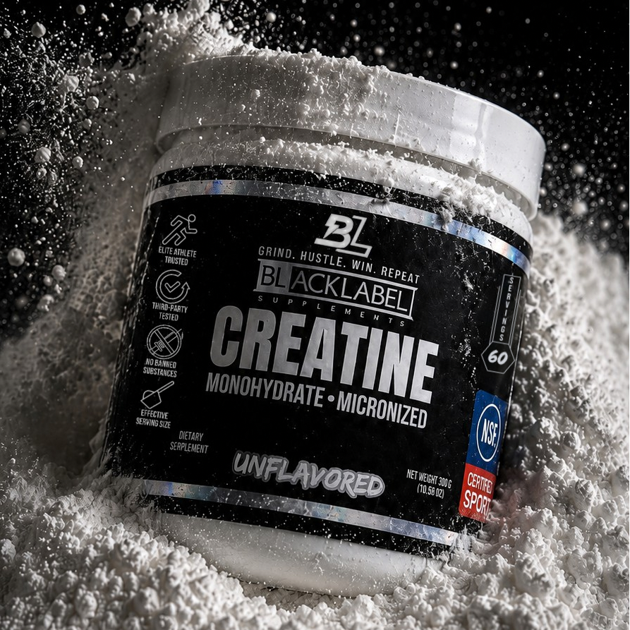 BLACKLABEL Creatine Monohydrate Powder – alternate view 2