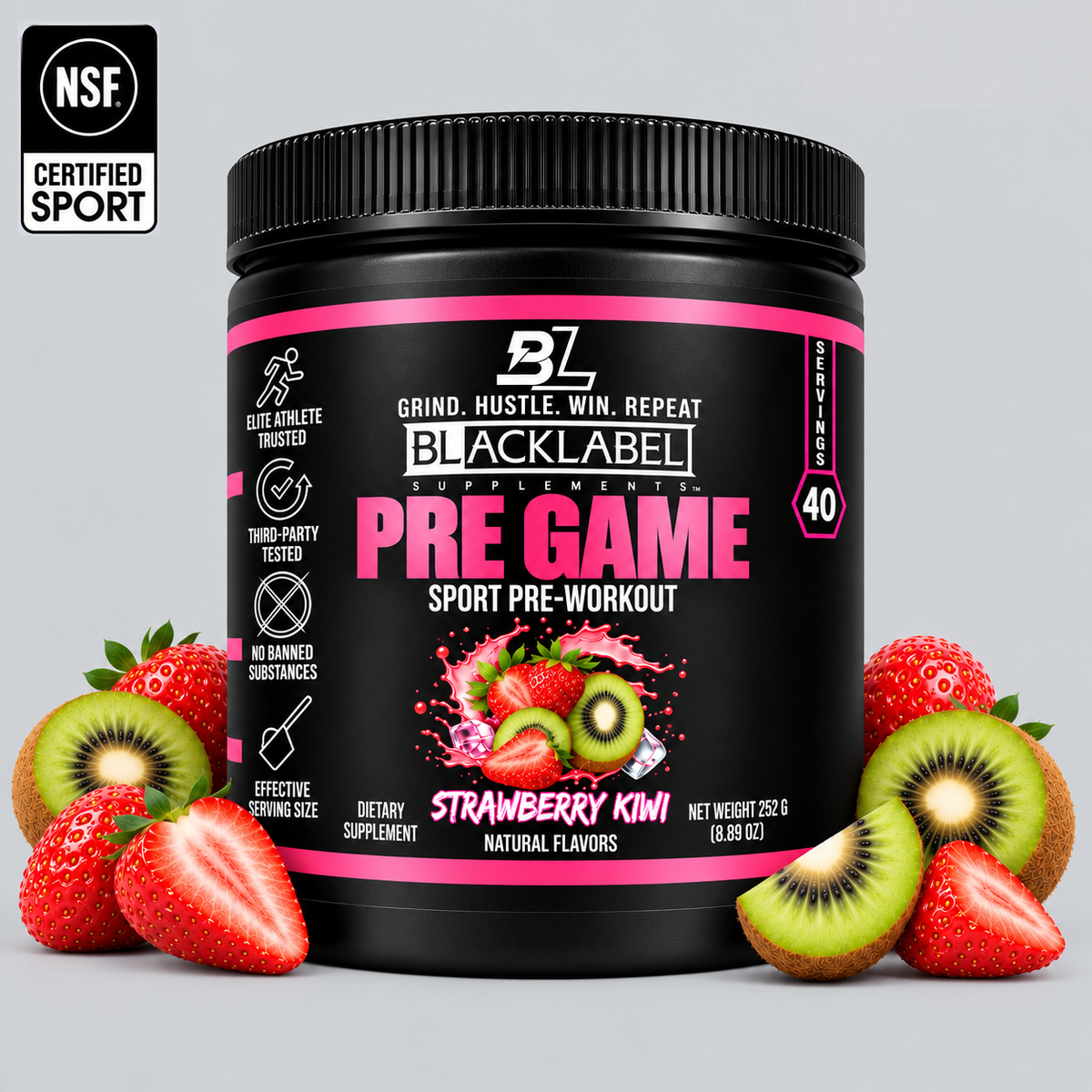 BLACKLABEL PRE GAME Pre-Workout – alternate view 3