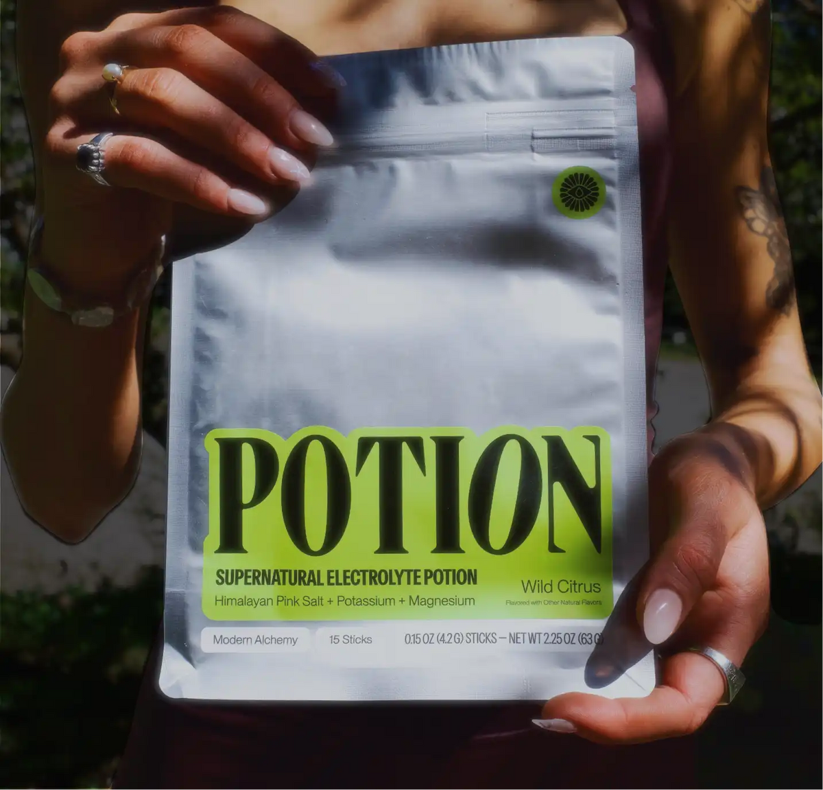 Potion Hydration Wild Citrus | Supernatural Electrolyte Potion – front product view