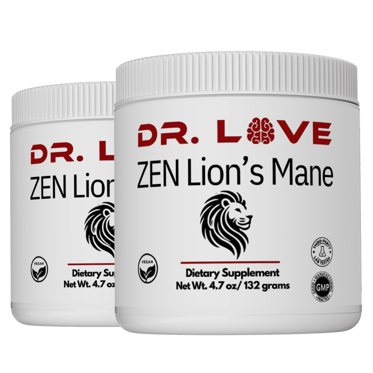 Dr. Love's Zen Lion's Mane (60 Day Jar) – alternate view 2