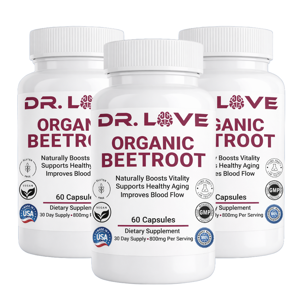 Dr. Love's Organic Beetroot - 1300mg – alternate view 2