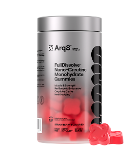 Arq8™ Creatine Monohydrate Gummies – front product view