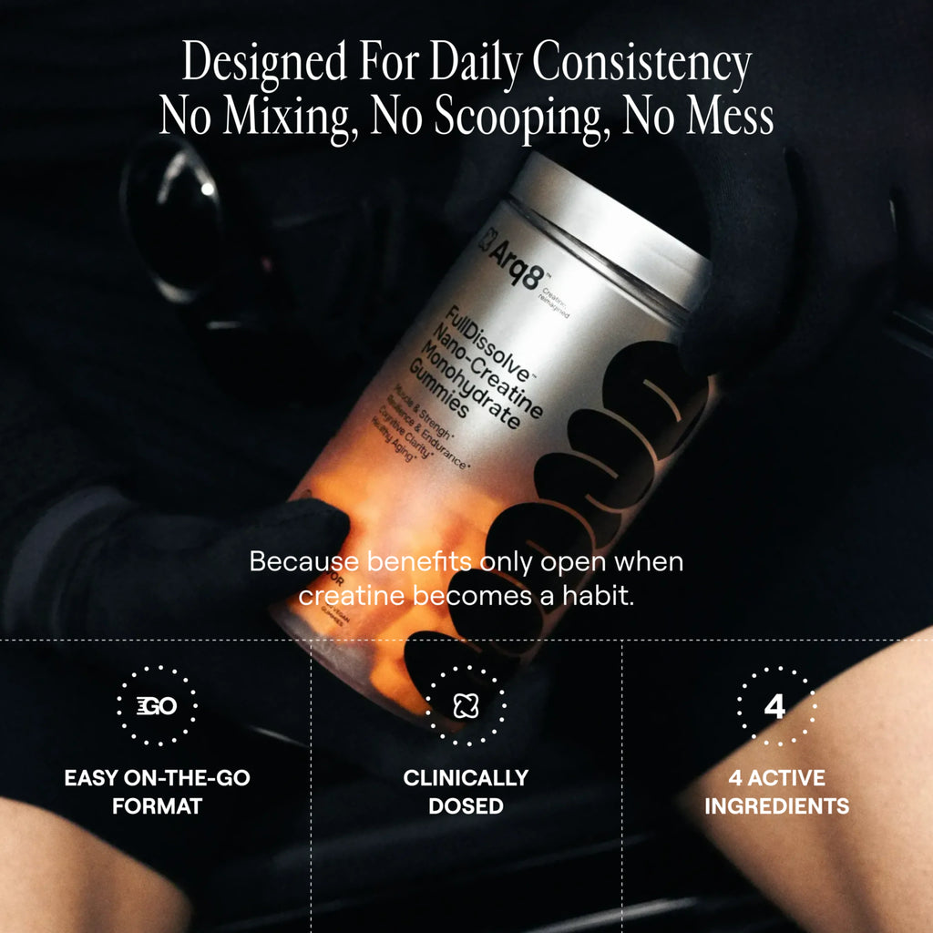 Arq8™ Creatine Monohydrate Gummies – alternate view 20