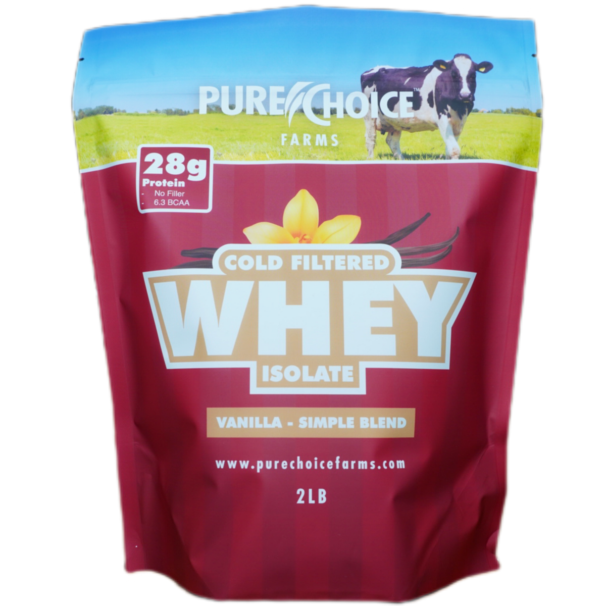 Pure Choice Farms Whey Protein Isolate with Organic Vanilla – alternate view 3