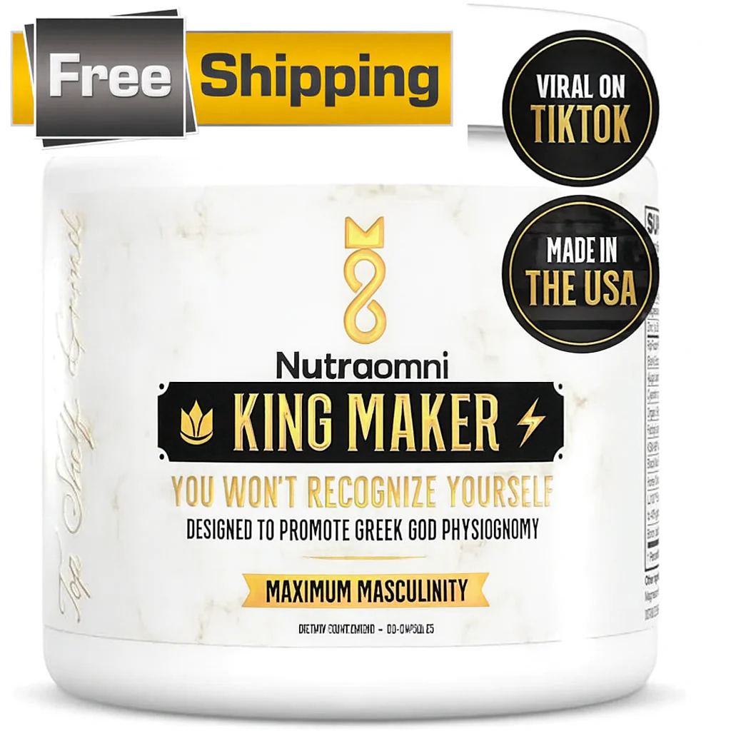 King Maker 13-in-1 Men's Supplement with Tongkat Ali, 120 Capsules – front product view