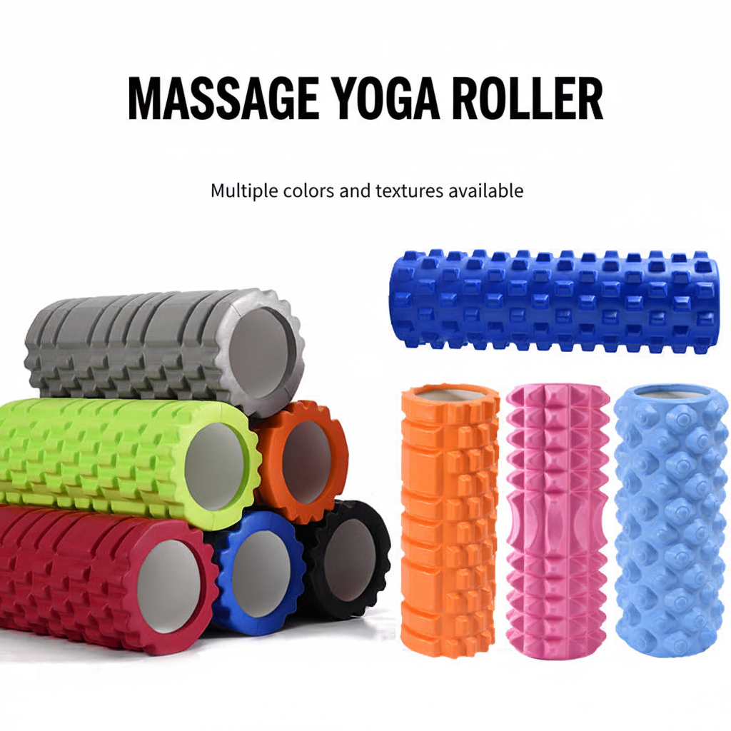 Arvodi EVA Foam Roller for Deep Muscle Massage – front product view