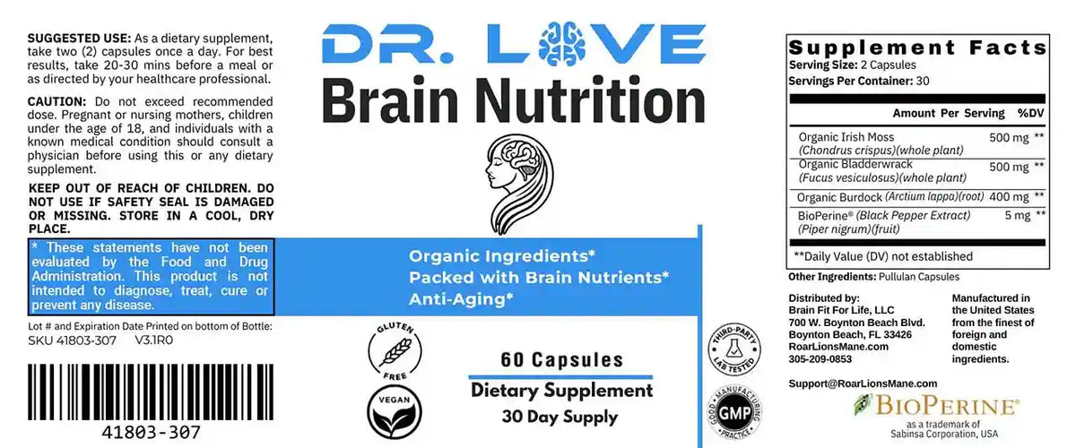 Dr. Love's Brain Nutrition Bundle – alternate view 4