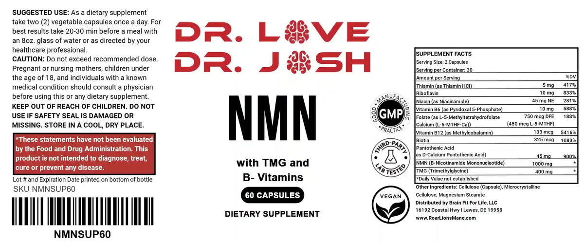 Dr. Love's NMN 1000mg – alternate view 4