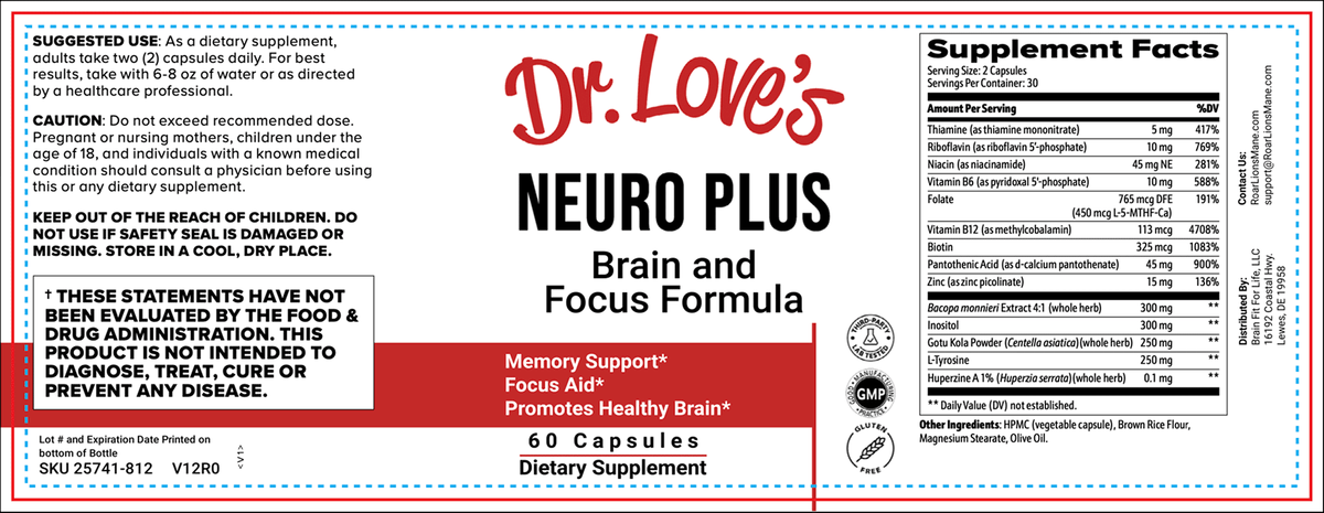 Dr. Love's Neuro Plus – alternate view 2