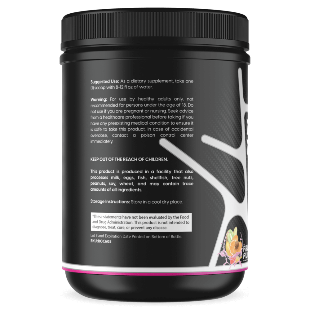 Znetics ONE ZTRIKE Pre-Workout – Fruit Punch – alternate view 2