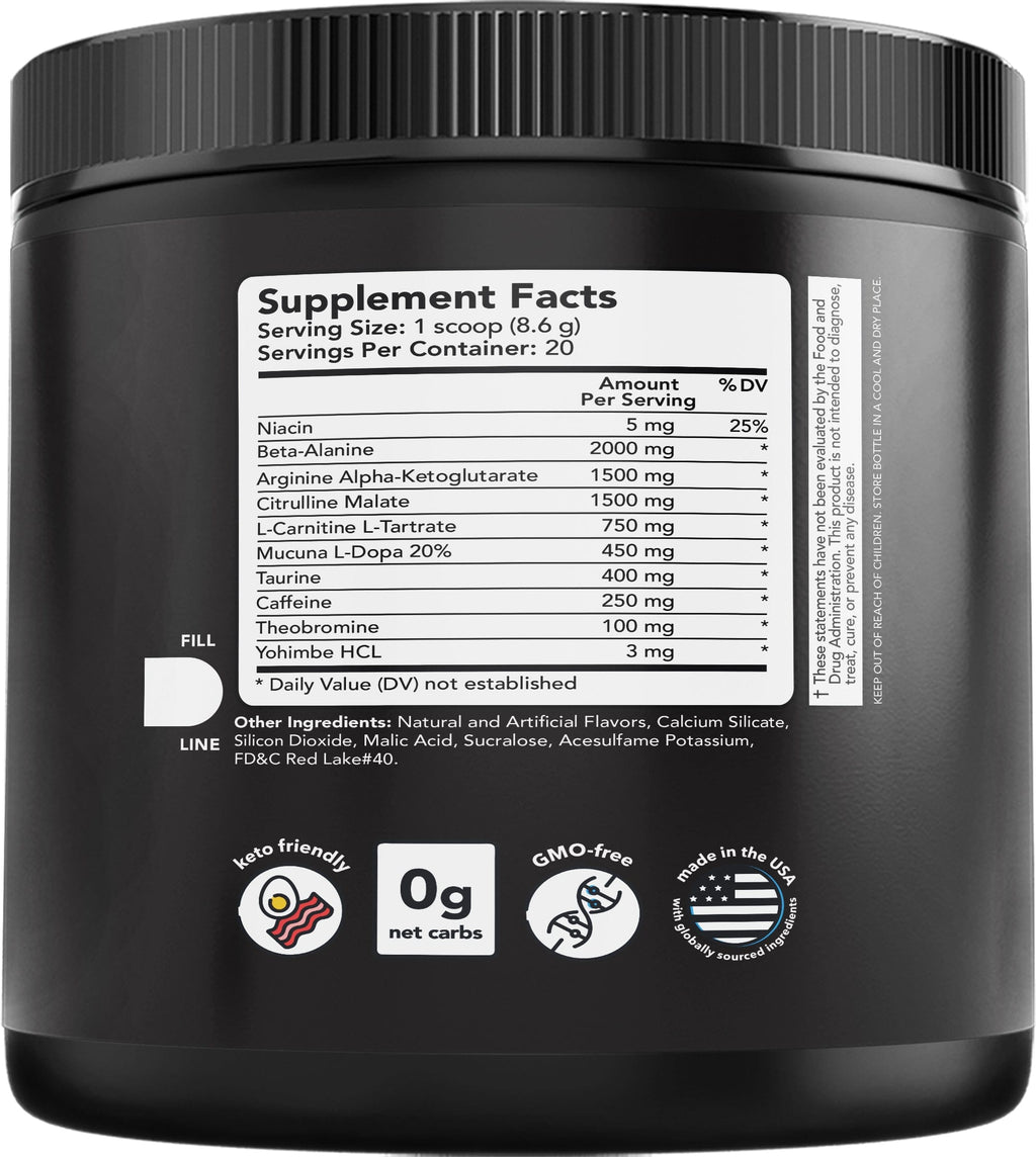Vitamin Bounty GX7 Pre-Workout - Watermelon – alternate view 2