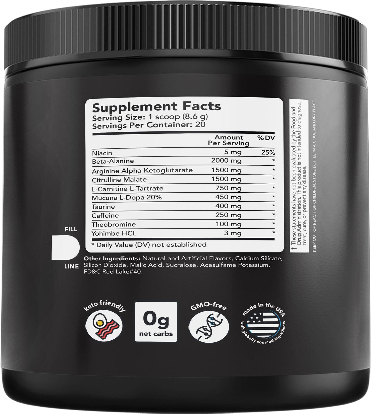 Vitamin Bounty GX7 Pre-Workout - Watermelon – alternate view 2