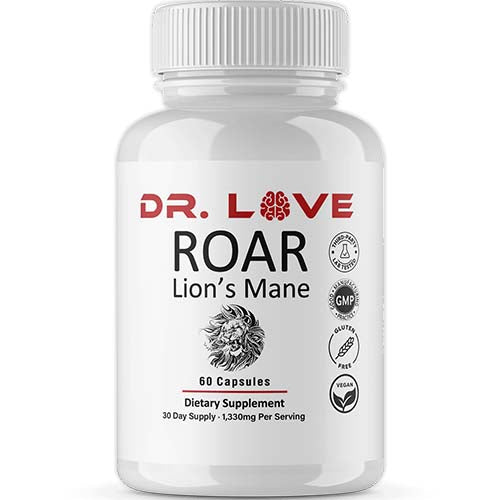 Dr. Love's ROAR Lion's Mane – alternate view 3