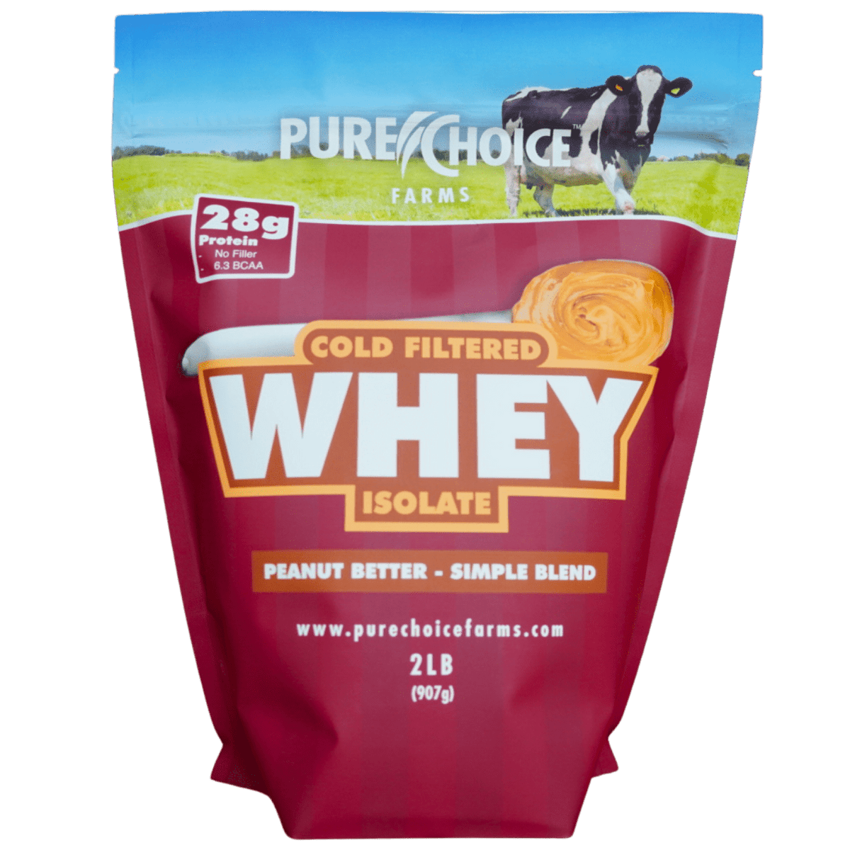 Pure Choice Farms Whey Protein Isolate Peanut Better – alternate view 3