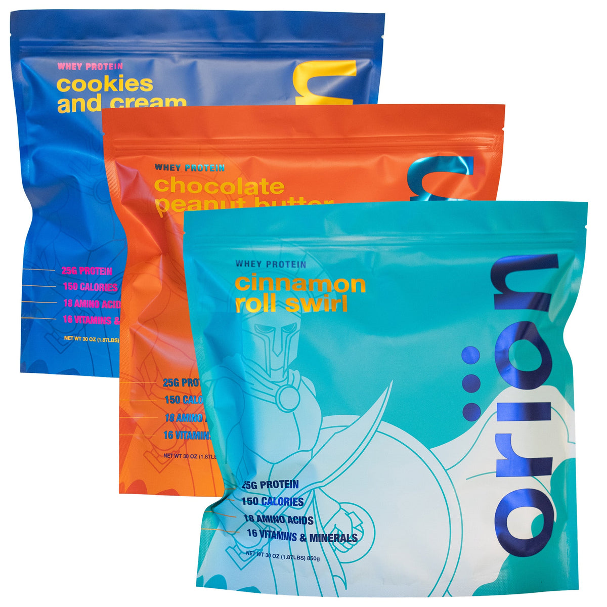 Orion Supplements Protein Powder – 25 Servings – front product view